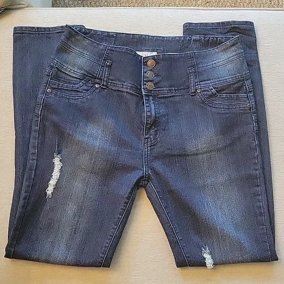 HECTIK jeans size 15.  Some distressing. - Picture 2 of 8